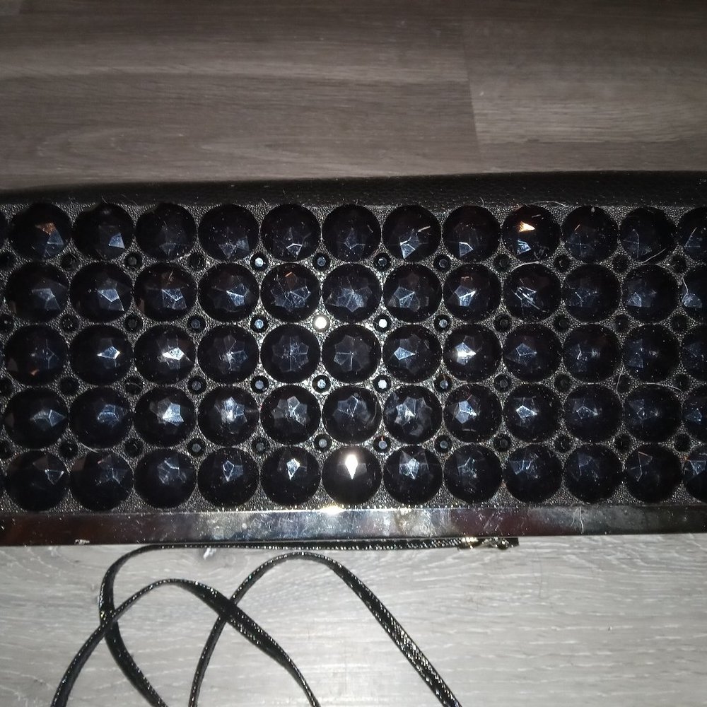 BLACK RHINESTONE 🖤CLUTCH